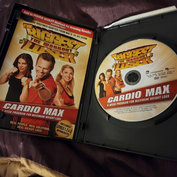 The Biggest Loser The Workout Cardio Max DVD - Picture 3 of 4